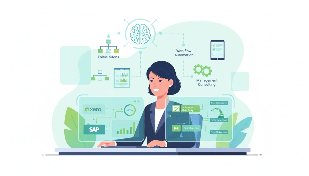 How an AI Employee Helps Business Founders Managing ERPs Like Xero, MYOB and SAP