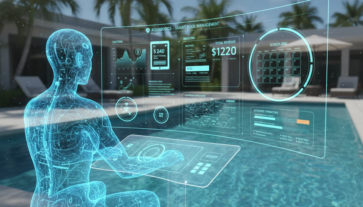 How Pool Service Businesses Are Using AI Employees to Stop Drowning in Admin