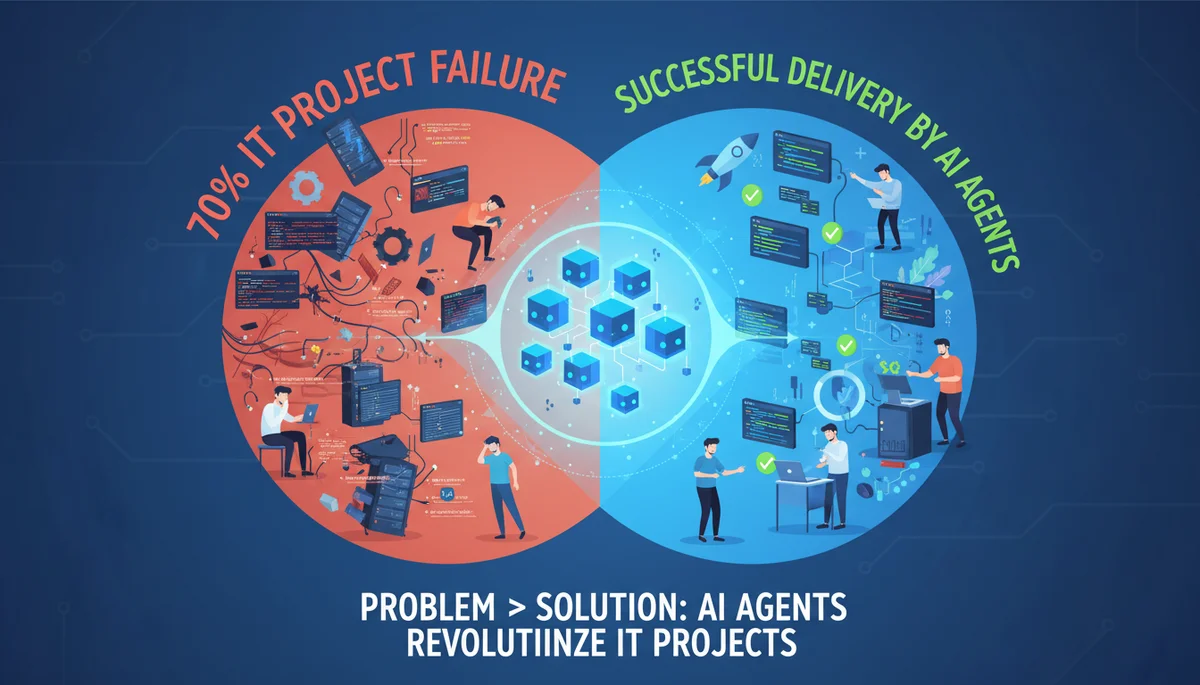Why 70% of IT Projects Fail (And How AI Fixes It)